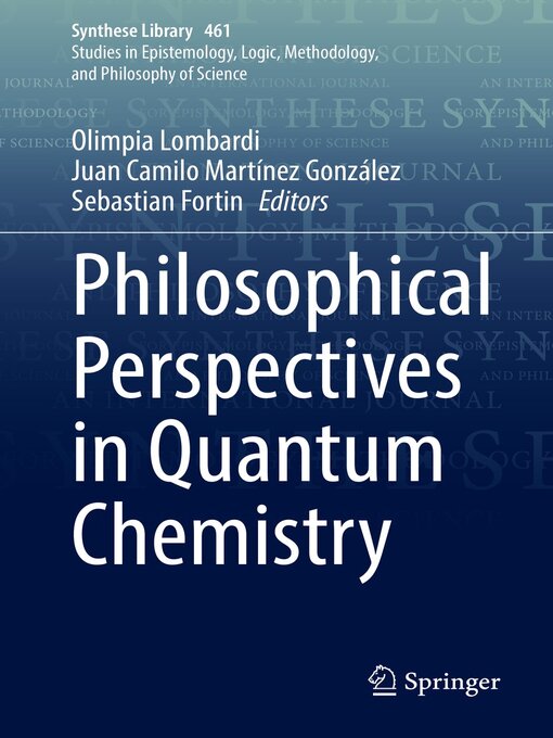 Title details for Philosophical Perspectives in Quantum Chemistry by Olimpia Lombardi - Available